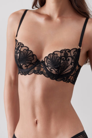 ALBA UNDERWIRE BRA BLACK - SHIKKOSA USA 