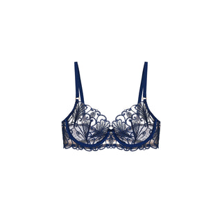 ALBA | UNDERWIRE Classic Bra | Dark Blue SHIKKOSA