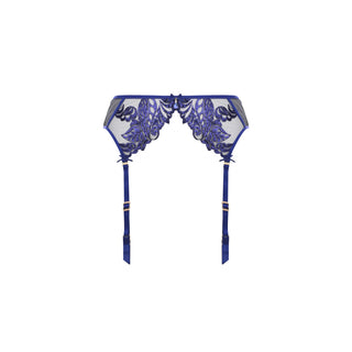 MALAK⎪SUSPENDER BELT Spectrum Blue - SHIKKOSA USA