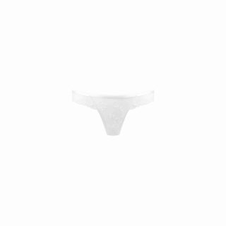 White thong on a white background