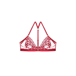 TAORMINA | Wireless Bralette | Lipstick Red