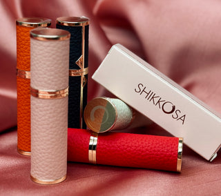 Leather Travel Atomizer - Refillable Perfume Atomizer Bottle