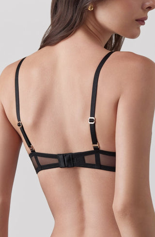 HONEY PUSH UP BRA BLACK - SHIKKOSA USA 