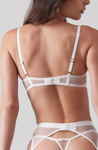 HONEY PUSH UP BRA WHITE - SHIKKOSA USA 
